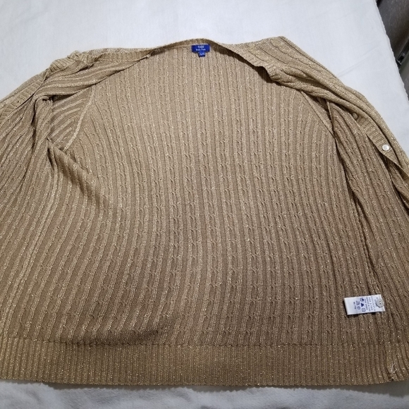 Tabi Simply Classic cardigan with gold thread in a XL - Picture 7 of 8